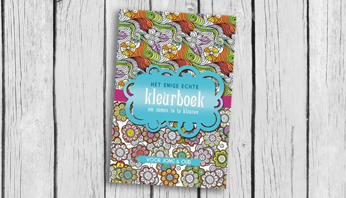 Het enige echte kleurboek om samen in te kleuren