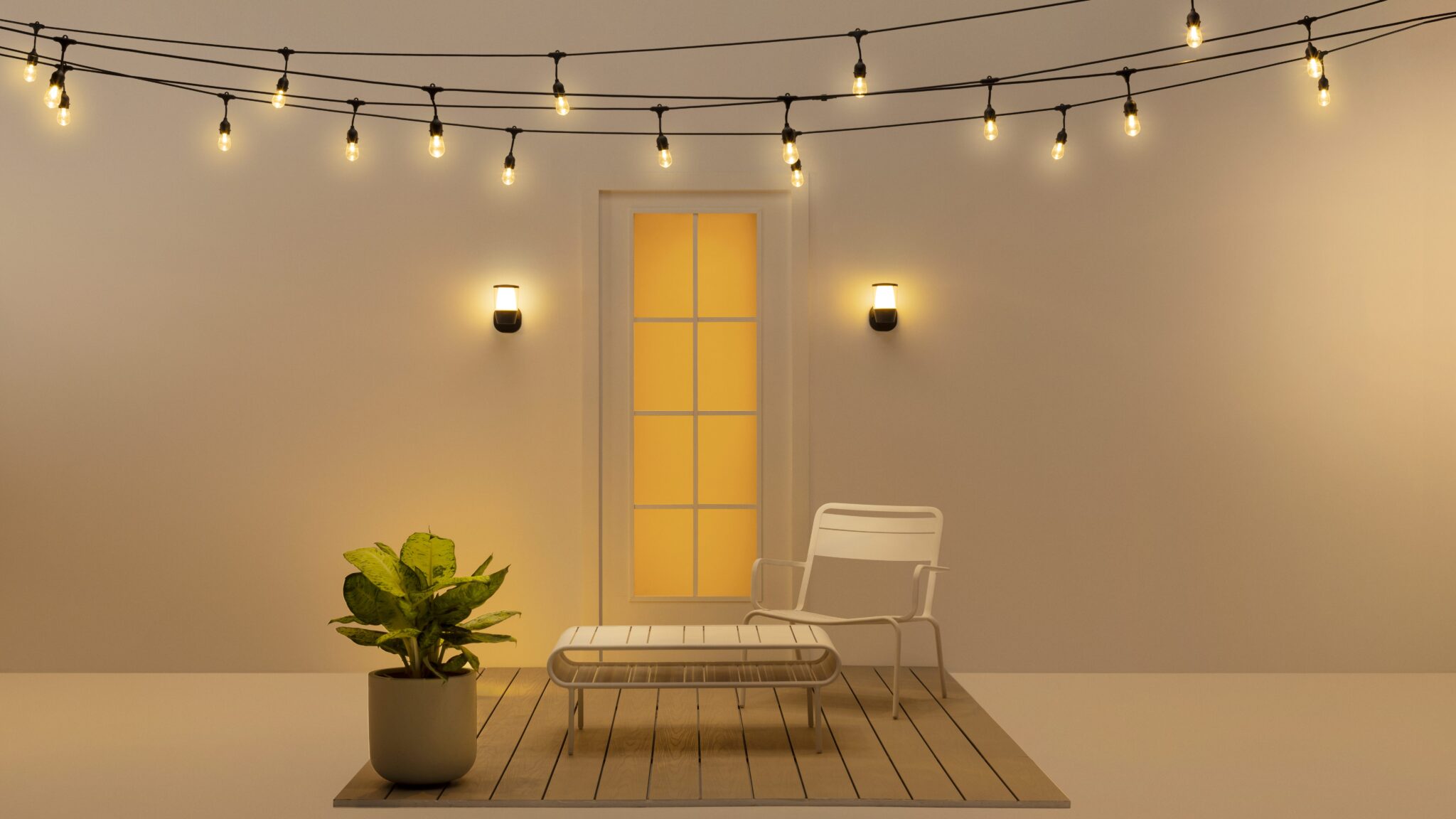 Slimme verlichting voor je tuin, balkon en terras